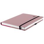 Diár ELASTIC týždenný A5 2027 český - púdrová/čierna gumička