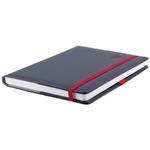 Diár ELASTIC týždenný špeciál A5 2027 - grafit/červená gumička