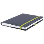 Diár ELASTIC týždenný špeciál A5 2027 - grafit/zelená gumička