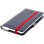 Diár ELASTIC týždenný vreckový 2027 český - grafit/červená gumička