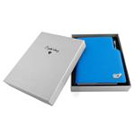 Diár GEP CRYSTAL denný A5 2027 český - modrá pastelová