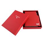 Diár GEP CRYSTAL týždenný A5 2026 polský - červená pastelová