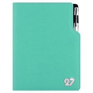 Diár GEP CRYSTAL týždenný A5 2027 slovenský - mätová