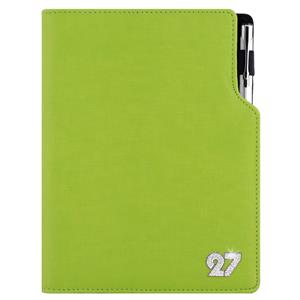 Diár GEP CRYSTAL týždenný špeciál A5 2027 - svetlo zelená
