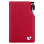 Diár GEP CRYSTAL týždenný vreckový 2027 český - červená pastelová