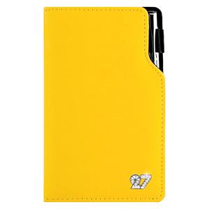 Diár GEP CRYSTAL týždenný vreckový 2027 český - žltá