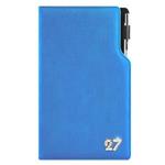 Diár GEP CRYSTAL týždenný vreckový 2027 polský - modrá pastelová