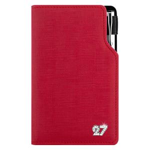 Diár GEP CRYSTAL týždenný vreckový 2027 slovenský - červená pastelová