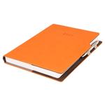 Diár GEP s perom denný A4 2027 - oranžová