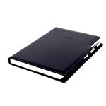 Diár GEP s perom denný A4 2027 polský - čierna, čierné vnútro