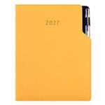 Diár GEP s perom denný A5 2027 český - horčicová