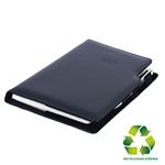 Diár GEP s perom denný A5 2027 slovenský - čierna/čierne vnútro - recyklovaná koženka