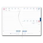 Diár GEP s perom denný A5 2027 slovenský - modrá pastelová