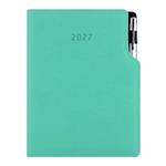 Diár GEP s perom denný B6 2027 polský - mätová