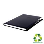 Diár GEP s perom týždenný A4 2027 polský - čierna/čierné vnútro - recyklovaná koženka