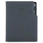 Diár GEP s perom týždenný A5 2026 - sivá