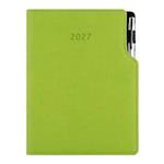 Diár GEP s perom týždenný A5 2027 polský - zelená svetlá