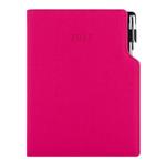 Diár GEP s perom týždenný A5 2027 slovenský - ružová