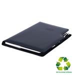 Diár GEP s perom týždenný špeciál A5 2027 - čierna/čierne vnútro - recyklovaná koženka