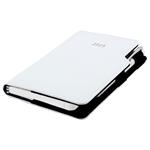 Diár GEP s perom týždenný vreckový 2025 český - biela/ biele obšitie