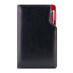 Diár GEP s perom týždenný vreckový 2027 český - čierna/červené vnútro