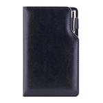 Diár GEP s perom týždenný vreckový 2027 polský - čierna, čierné vnútro