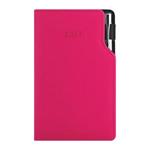 Diár GEP s perom týždenný vreckový 2027 polský - ružová