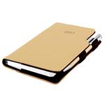 Diár GEP s perom týždenný vreckový 2027 slovenský - béžová/hnedé vnútro