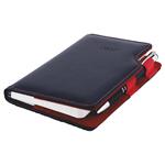 Diár GEP s perom týždenný vreckový 2027 slovenský - čierna/červené vnútro