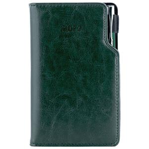 Diár GEP s perom týždenný vreckový 2027 slovenský - zelená