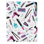 Diár KADERNÍCKY Hairdresser - DESIGN týždenný A4 2027