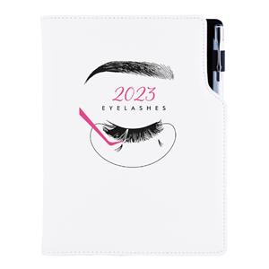 Diár KOZMETICKÝ Eyelashes - DESIGN týždenný špeciál A5 2023