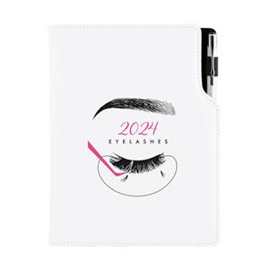 Diár KOZMETICKÝ Eyelashes - DESIGN týždenný špeciál A5 2024