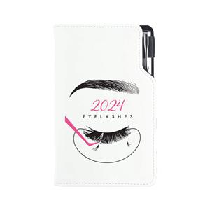 Diár KOZMETICKÝ Eyelashes - DESIGN týždenný vreckový 2024 slovenský