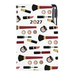 Diár KOZMETICKÝ Make up DESIGN týždenný vreckový 2027 český