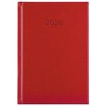 Diár LIBRA denný A5 2026 - červená