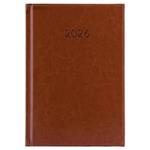 Diár LIBRA denný A5 2026 - hnedá