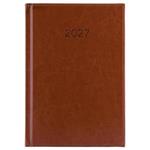 Diár LIBRA denný A5 2027 - hnedá