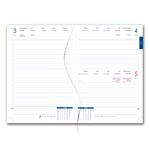 Diár LIBRA denný A5 2027 - zelená