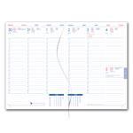 Diár LIBRA týždenný A5 2026 - oranžová