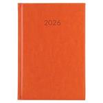 Diár LIBRA týždenný A5 2026 - oranžová