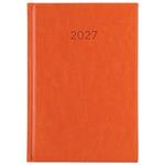 Diár LIBRA týždenný A5 2027 - oranžová