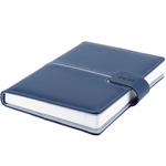 Diár MAGNETIC denný A5 2025 polský - modrá/strieborná