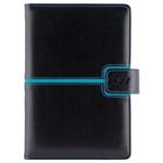 Diár MAGNETIC denný A5 2027 český - čierna/tyrkysová