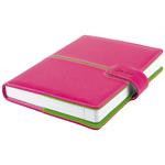 Diár MAGNETIC denný A5 2027 polský - ružova/zelená