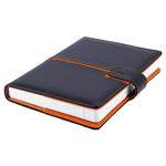 Diár MAGNETIC denný B6 2027 - čierna/oranžová