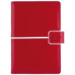 Diár MAGNETIC denný B6 2027 polský - červená/biela