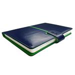 Diár MAGNETIC týždenný A5 2026 slovenský český - tmavo modrá/zelená