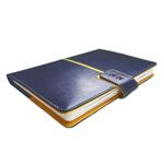 Diár MAGNETIC týždenný A5 2026 slovenský český - tmavo modrá/žltá