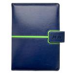 Diár MAGNETIC týždenný A5 2026 slovenský polský - tmavo modrá/zelená